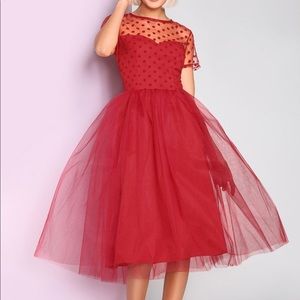 Red Polka Dot Dress